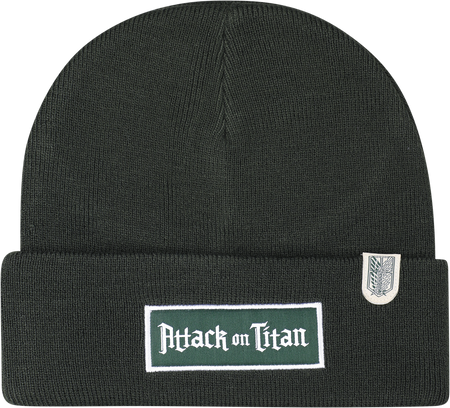 Bonnet  de L'Attaque Des Titans - Logo - pour Unisexe - vert - L'Attaque Des Titans - View 2