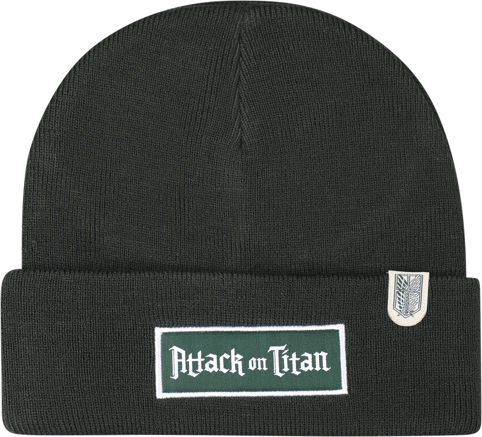 Bonnet  de L'Attaque Des Titans - Logo - pour Unisexe - vert - L'Attaque Des Titans - View 2