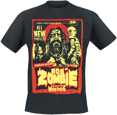 T-Shirt Manches courtes  de Rob Zombie - Ghoularama - Glow In The Dark - S à 5XL - pour Homme - noir - Rob Zombie - View 2