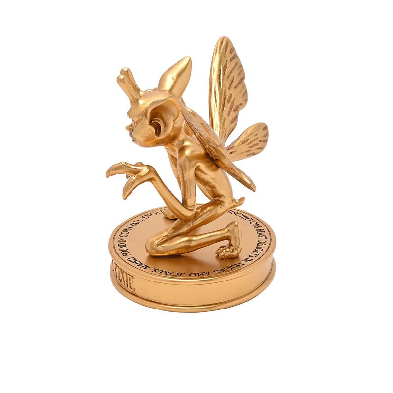 Statuette  de Harry Potter - Cornish Pixie - pour Indifférent - couleur or - Harry Potter - View 2