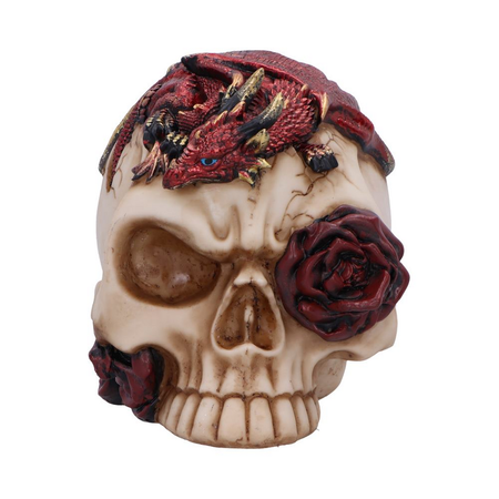 Crâne Gothic de Nemesis Now - Rose Flame - pour Indifférent - multicolore - Nemesis Now - View 2