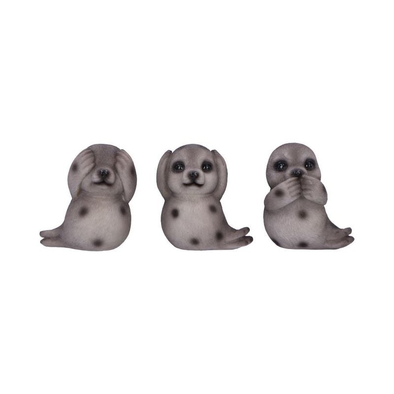 Statuette  de Nemesis Now - Nemesis Now - Three Wise Seals - pour Unisexe - multicolore - Nemesis Now