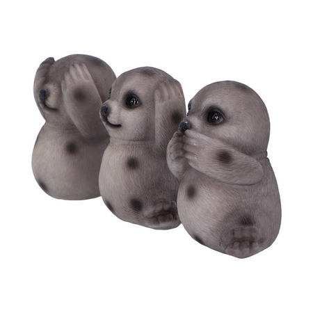 Statuette  de Nemesis Now - Nemesis Now - Three Wise Seals - pour Unisexe - multicolore - Nemesis Now - View 2