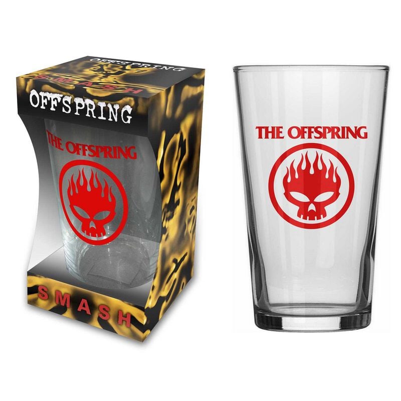 Verre à bière  de The Offspring - Smash - pour Indifférent - transparent - The Offspring