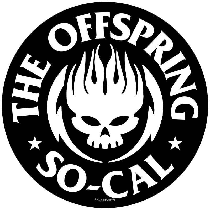 Dossard  de The Offspring - SO-CAL - pour Indifférent - noir - The Offspring