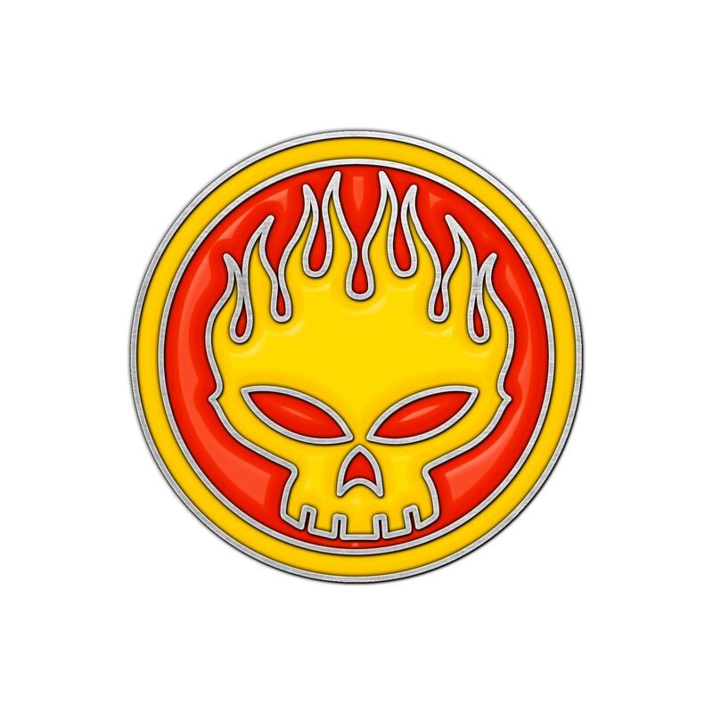 Pin's  de The Offspring - Skull Logo - pour Indifférent - multicolore - The Offspring