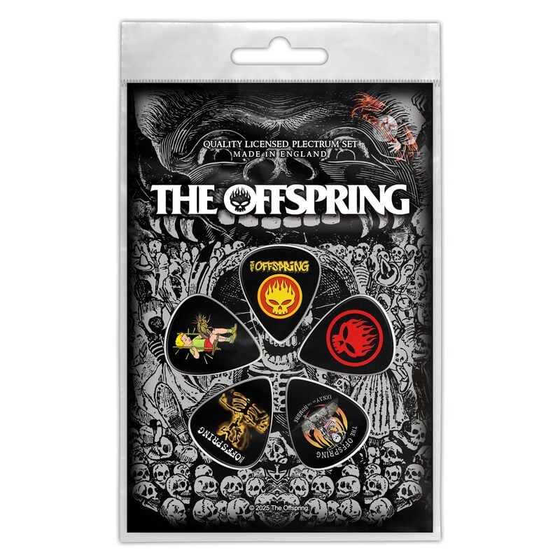 Lot de médiators  de The Offspring - Ixnay The Hombre - pour Indifférent - multicolore - The Offspring