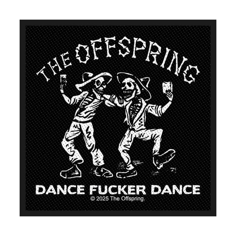 Patch  de The Offspring - Dance Fucker Dance - pour Indifférent - noir - The Offspring