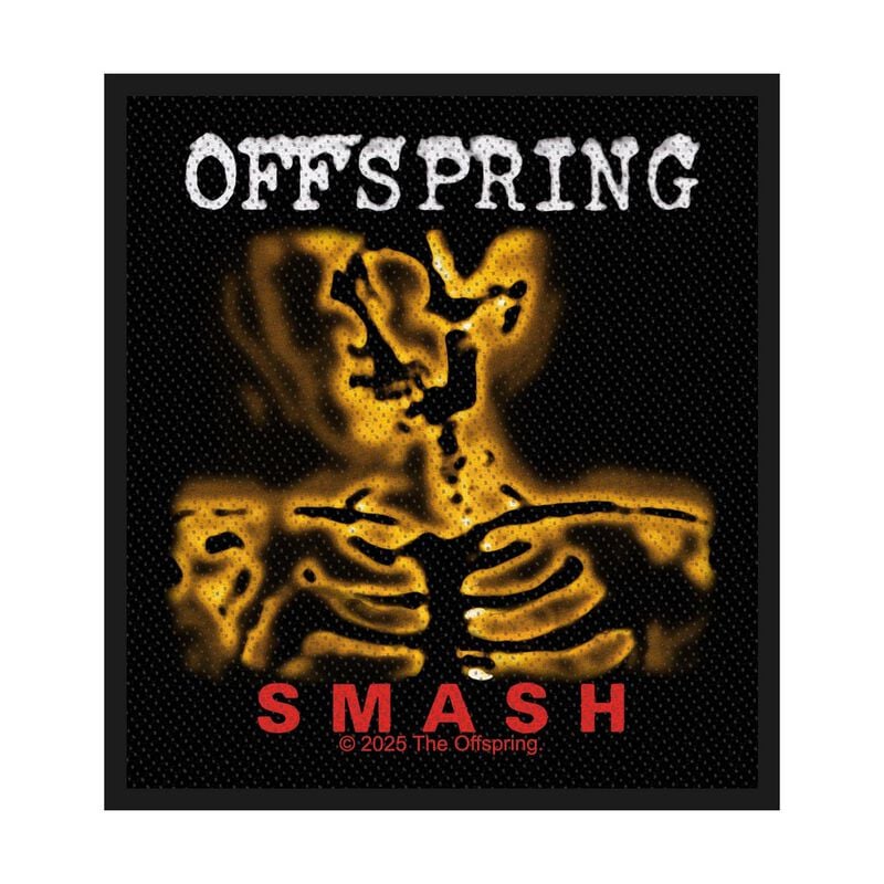 Patch  de The Offspring - Smash - pour Indifférent - noir - The Offspring