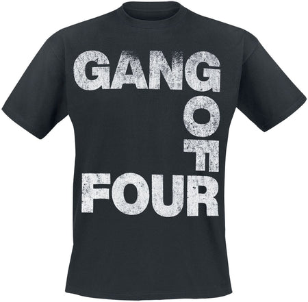 T-Shirt Manches courtes  de Gang Of Four - Logo - S à XXL - pour Homme - noir - Gang Of Four