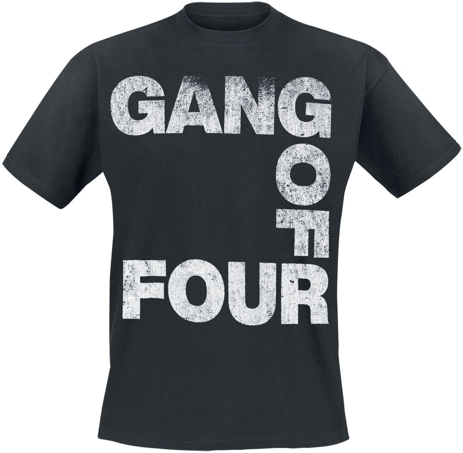 T-Shirt Manches courtes  de Gang Of Four - Logo - S à XXL - pour Homme - noir - Gang Of Four