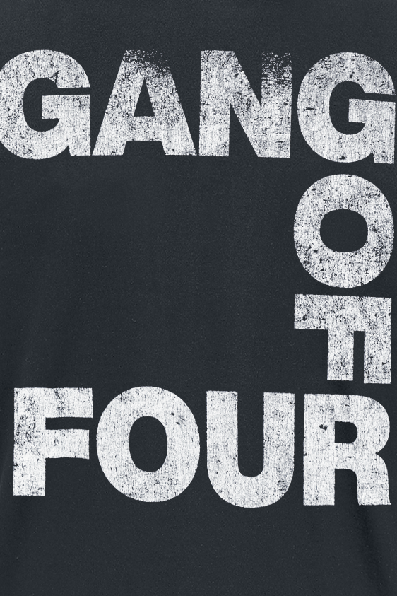 T-Shirt Manches courtes  de Gang Of Four - Logo - S à XXL - pour Homme - noir - Gang Of Four - View 2