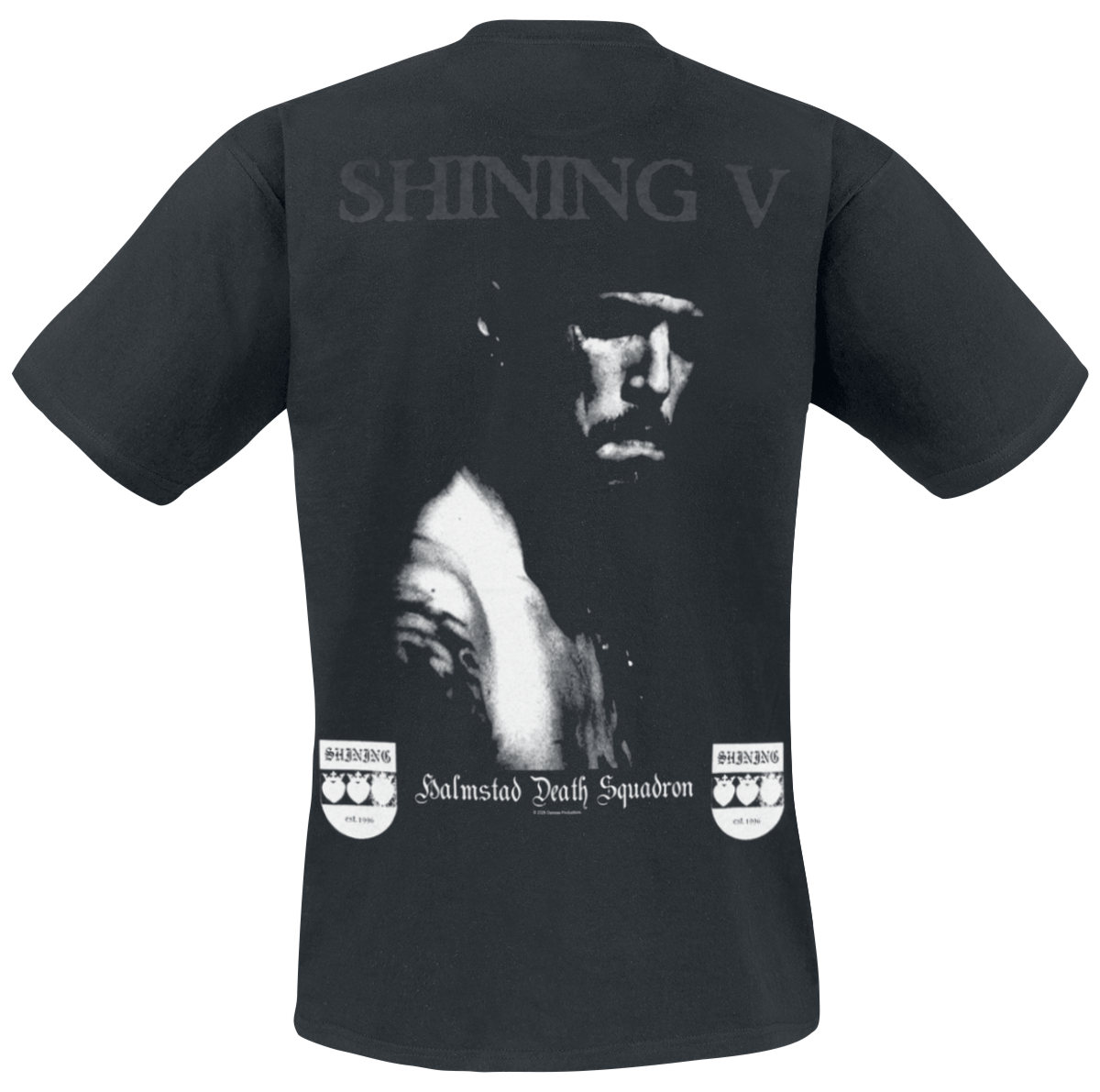 T-Shirt Manches courtes  de Shining - Halmstad 2025 - S à M - pour Homme - noir - Shining - View 2
