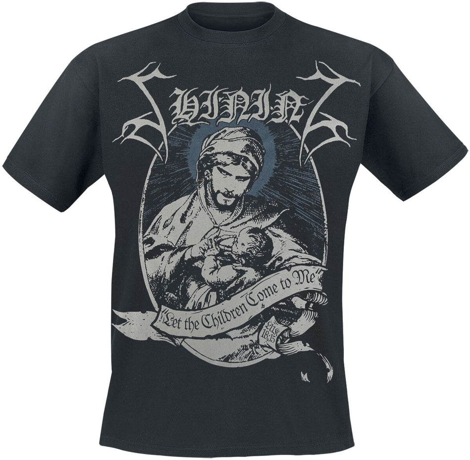 T-Shirt Manches courtes  de Shining - Let The Children Come TO Me - S à XXL - pour Homme - noir - Shining