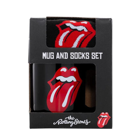 Mug  de The Rolling Stones - Tongue - Tassen-Socken-Set - pour Indifférent - Standard - The Rolling Stones