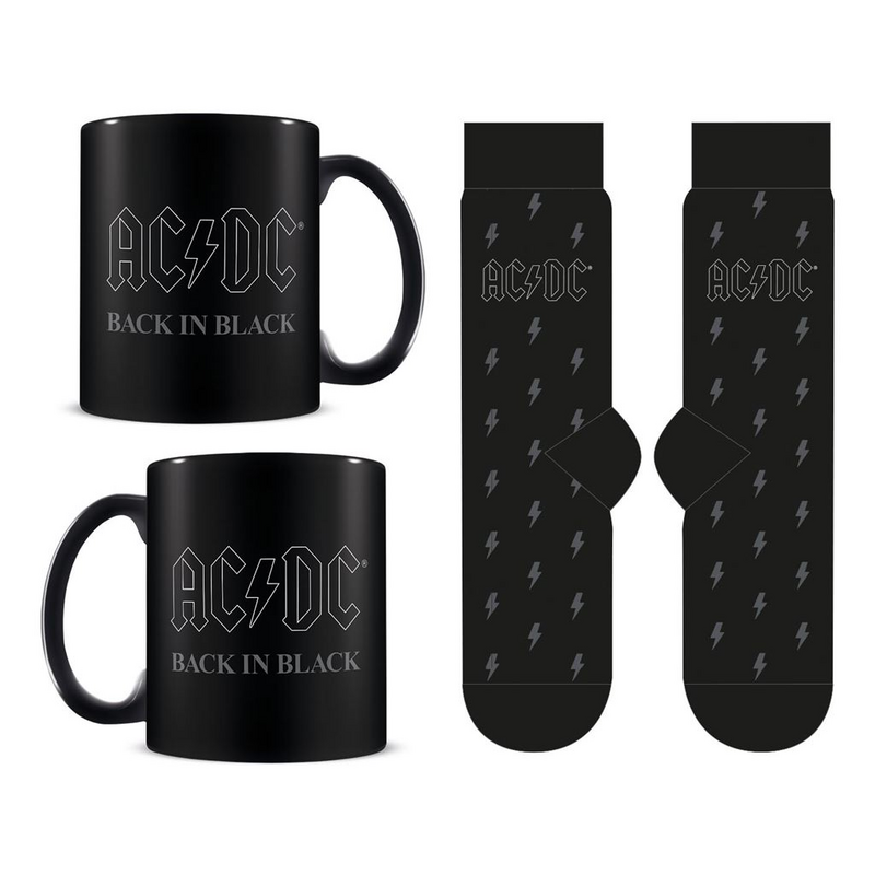 Mug  de AC/DC - Back In Black - Tassen-Socken-Set - pour Indifférent - Standard - AC/DC - View 2