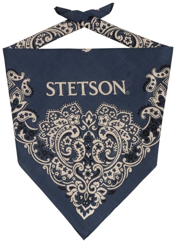 Bandana  de Stetson - Bandana Cotton - pour Unisexe - bleu - Stetson