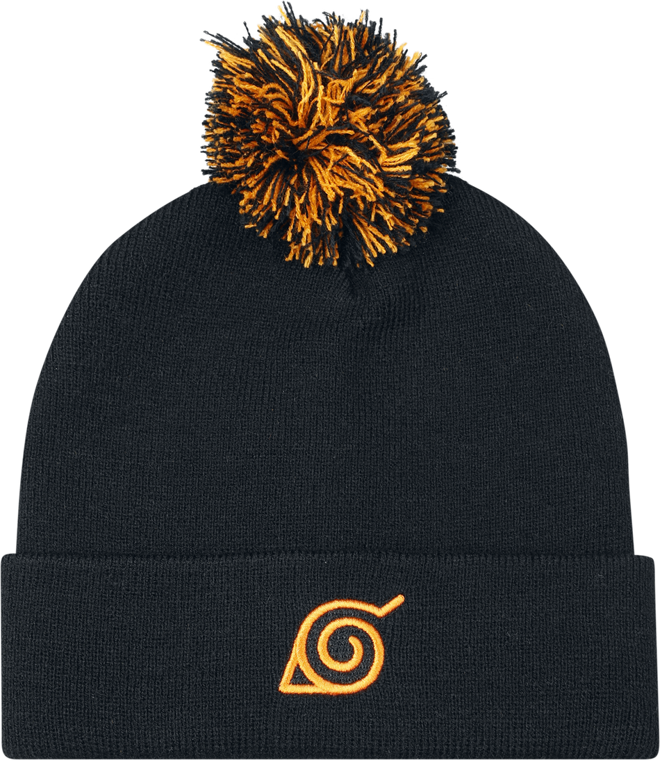 Bonnet  de Naruto - Konoha Beanie - pour Unisexe - noir - Naruto - View 2