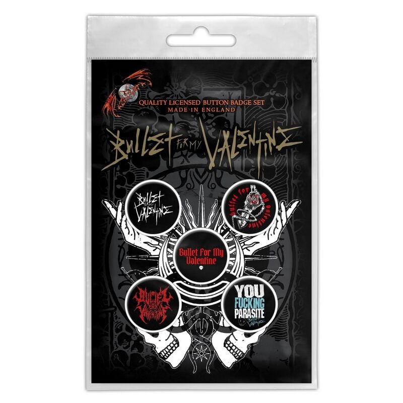 Badge  de Bullet For My Valentine - Logo - pour Indifférent - multicolore - Bullet For My Valentine