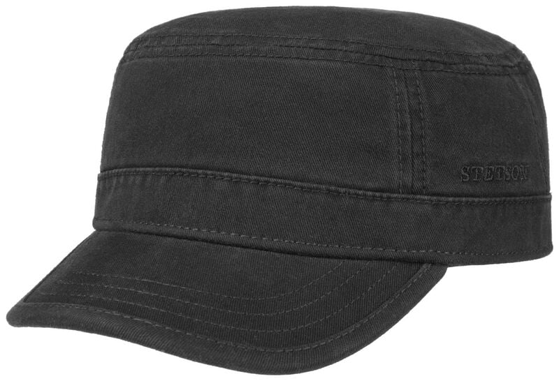 Casquette  de Stetson - Army Cap Cotton - pour Unisexe - noir - Stetson