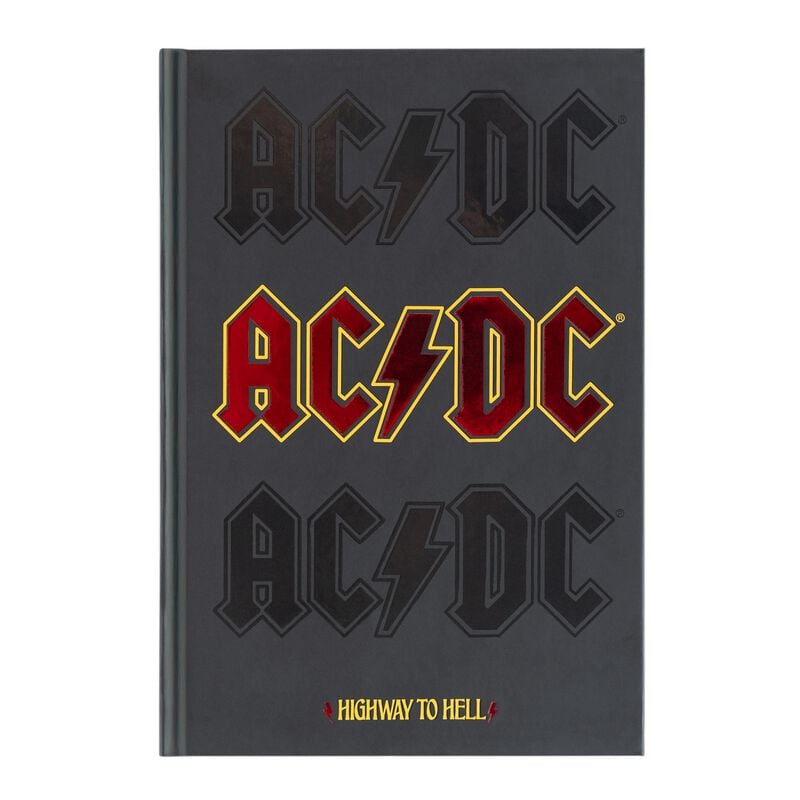 Carnet de notes  de AC/DC - Notizbuch Premium A5 AC/DC - pour Indifférent - multicolore - AC/DC