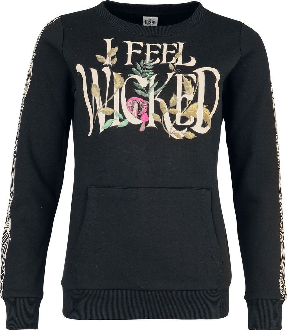 Sweat-shirt  de Wicked - I Fell Wicked - S à XXL - pour Femme - noir - Wicked