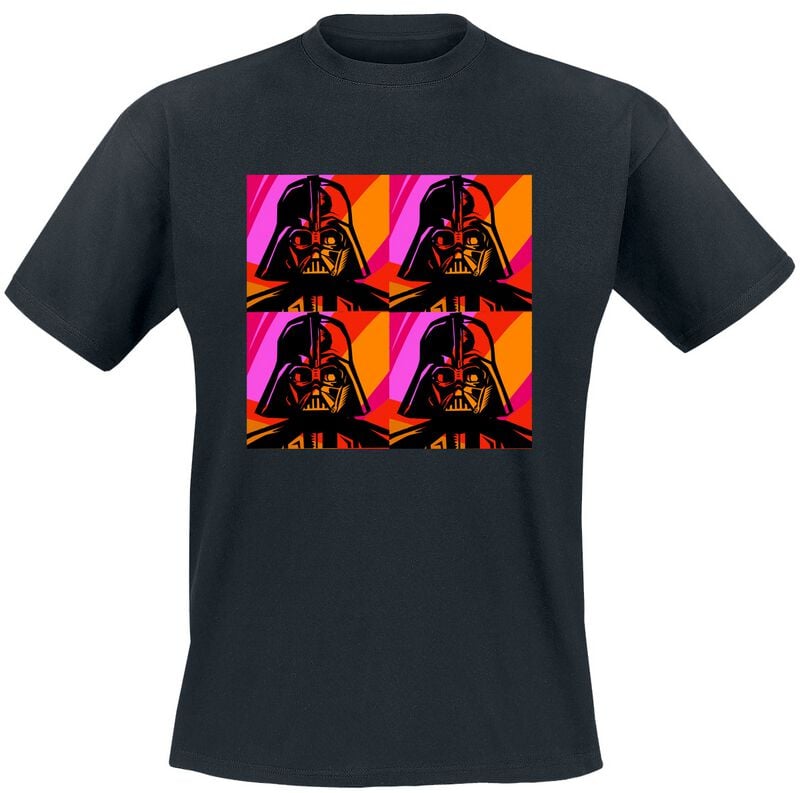 T-Shirt Manches courtes Disney de Star Wars - Dark Vador - M à 5XL - pour Homme - noir - Star Wars