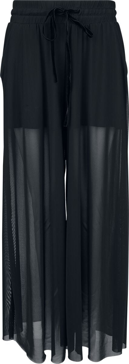 Pantalon en toile Gothic de Gothicana by EMP - Vailed in Darkness - S à XXL - pour Femme - noir - Gothicana by EMP