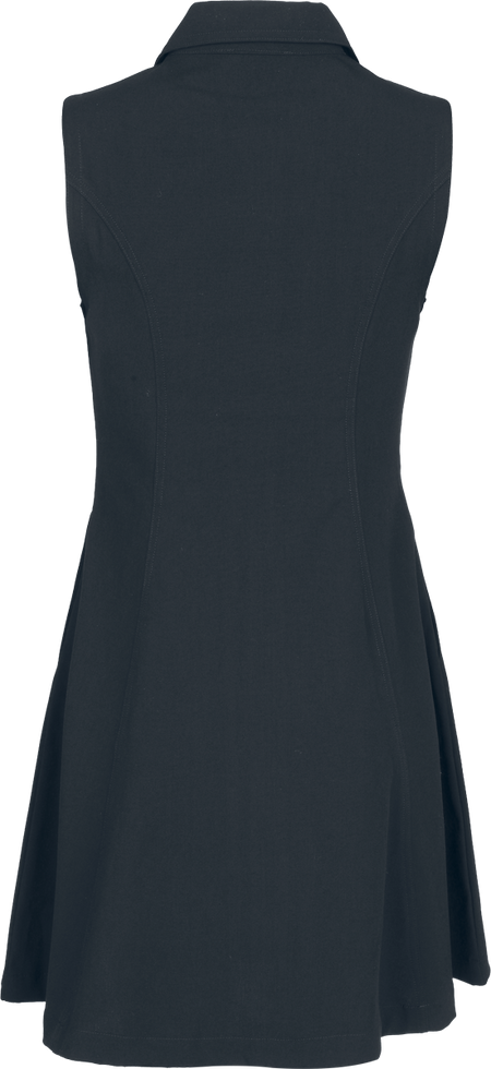 Robe courte Gothic de Gothicana by EMP - The Void - S à XXL - pour Femme - noir - Gothicana by EMP - View 2