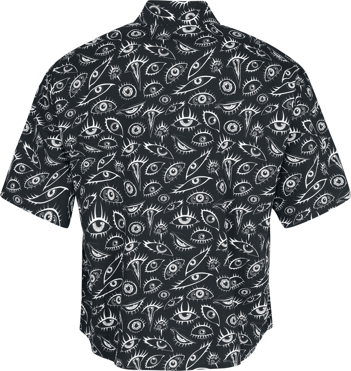Chemise manches courtes Gothic de Gothicana by EMP - The Void - S à XXL - pour Homme - noir - Gothicana by EMP - View 2