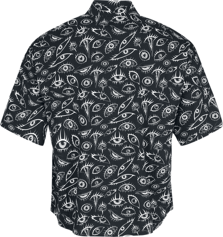 Chemise manches courtes Gothic de Gothicana by EMP - The Void - S à XXL - pour Homme - noir - Gothicana by EMP - View 2