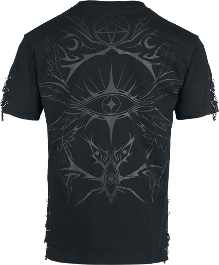 T-Shirt Manches courtes Gothic de Gothicana by EMP - The Void - S à XXL - pour Homme - noir - Gothicana by EMP - View 2