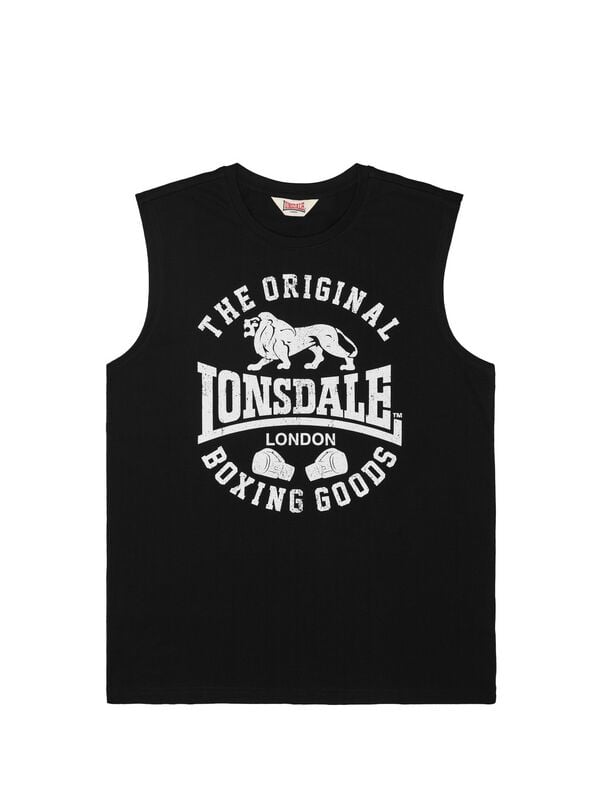 Top  de Lonsdale London - BOLDRON - S à 3XL - pour Homme - noir - Lonsdale London