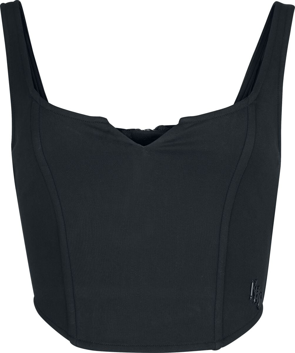 Corset Gothic de KIHILIST by KILLSTAR - Acheris Corset - XS à XXL - pour Femme - noir - KIHILIST by KILLSTAR