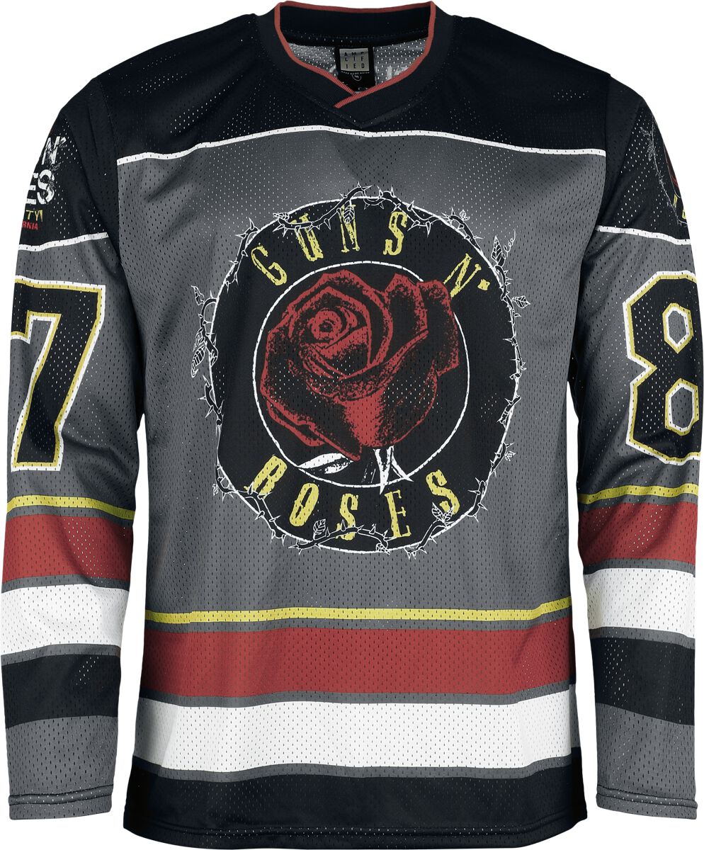 Jersey  de Guns N' Roses - Amplified Collection - Hockey Jersey - S à 5XL - pour Homme - multicolore - Guns N' Roses