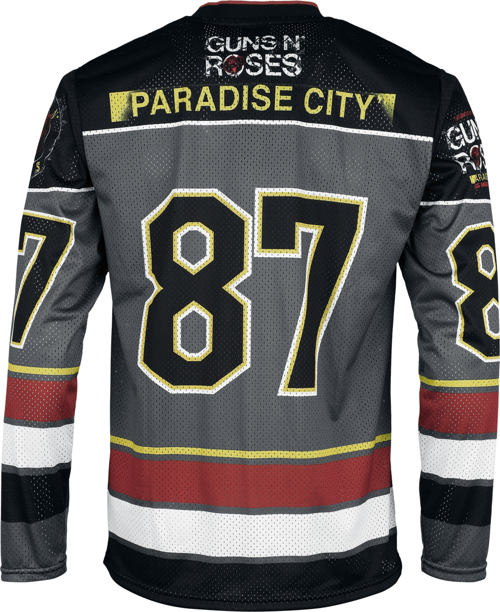 Jersey  de Guns N' Roses - Amplified Collection - Hockey Jersey - S à 5XL - pour Homme - multicolore - Guns N' Roses - View 2