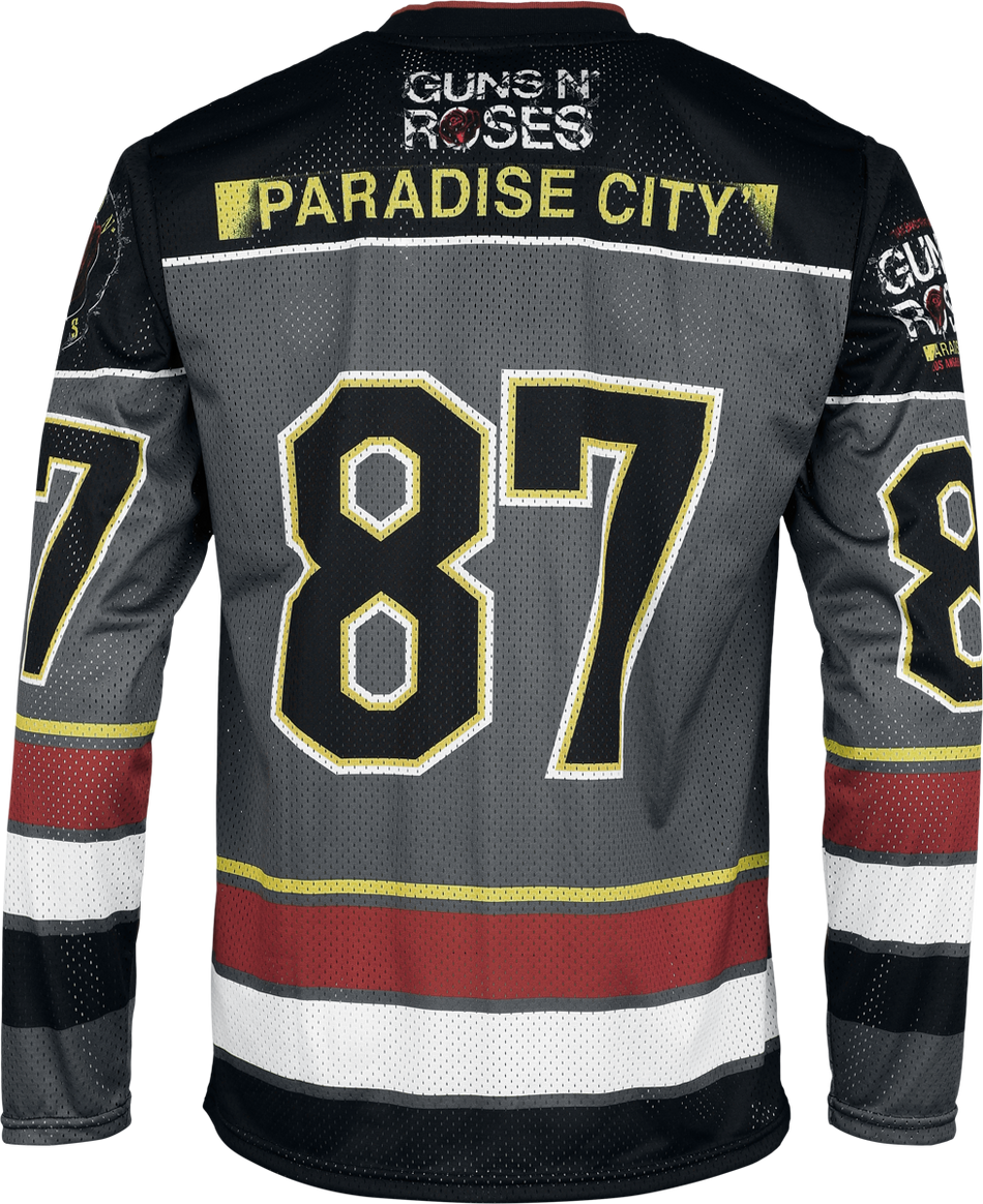 Jersey  de Guns N' Roses - Amplified Collection - Hockey Jersey - S à 5XL - pour Homme - multicolore - Guns N' Roses - View 2