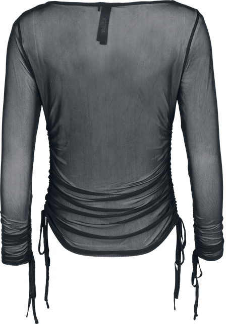 Top Gothic de KIHILIST by KILLSTAR - Dysmorra Top - XS à 3XL - pour Femme - noir - KIHILIST by KILLSTAR - View 2