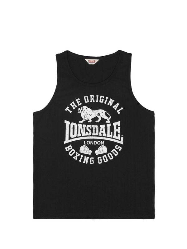 Top  de Lonsdale London - BOWES - S à 3XL - pour Homme - noir - Lonsdale London