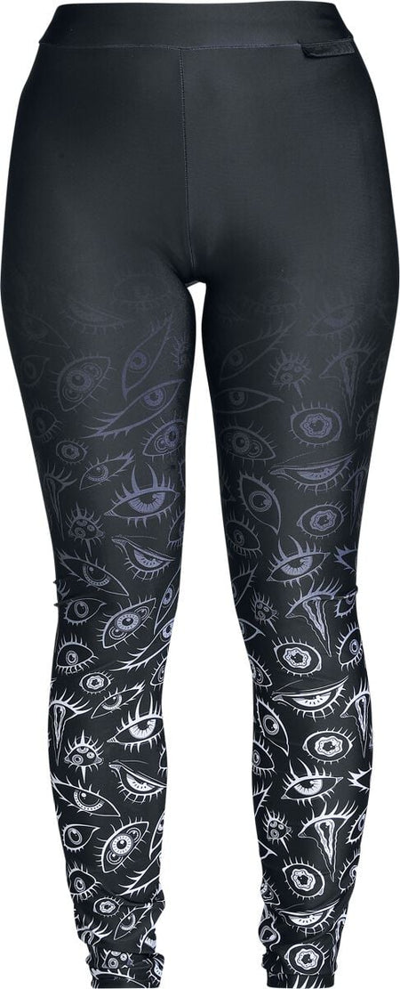 Legging Gothic de Gothicana by EMP - The Void - S à XXL - pour Femme - noir - Gothicana by EMP