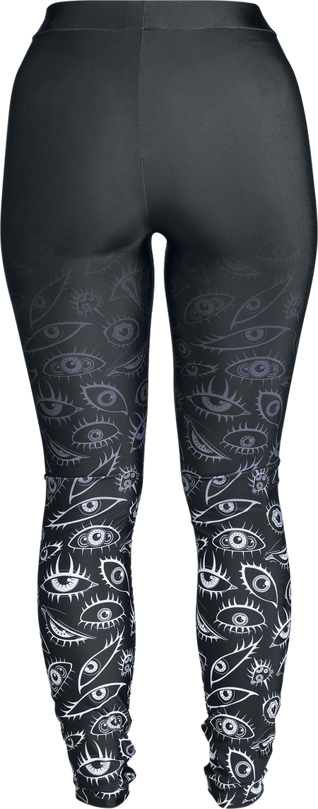 Legging Gothic de Gothicana by EMP - The Void - S à XXL - pour Femme - noir - Gothicana by EMP - View 2