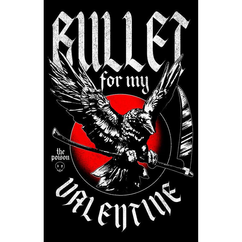 Drapeau  de Bullet For My Valentine - The Poisen / Crow - pour Indifférent - noir - Bullet For My Valentine