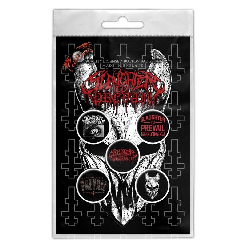 Badge  de Slaughter To Prevail - pour Indifférent - multicolore - Slaughter To Prevail