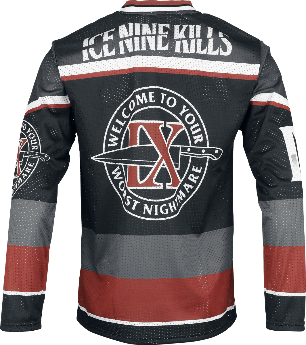 Jersey  de Ice Nine Kills - Amplified Collection - Hockey Jersey - S à 5XL - pour Homme - multicolore - Ice Nine Kills - View 2