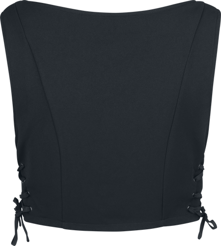 Veste Gothic de KIHILIST by KILLSTAR - Nexara Waistcoat - XS à XXL - pour Femme - noir - KIHILIST by KILLSTAR - View 2
