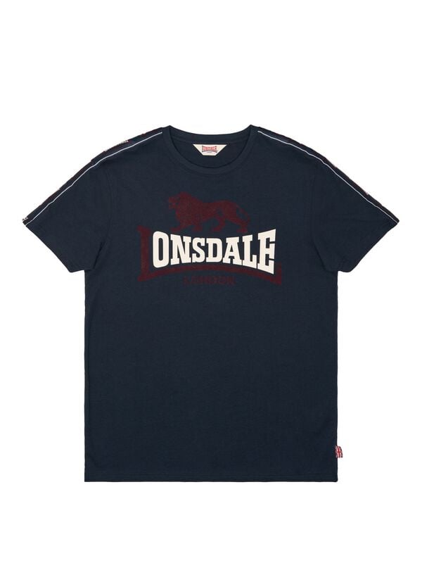 T-Shirt Manches courtes  de Lonsdale London - ELTON - S à 3XL - pour Homme - marine - Lonsdale London