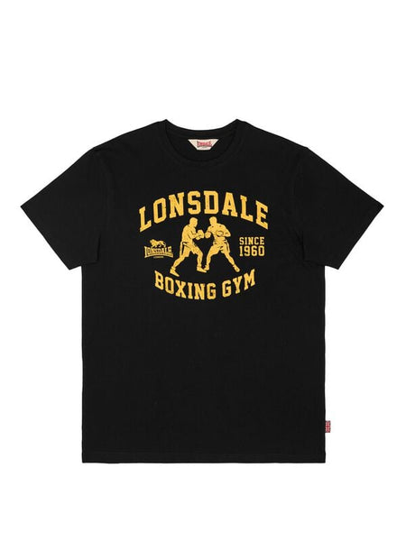 T-Shirt Manches courtes  de Lonsdale London - THEWLES - S à 3XL - pour Homme - noir - Lonsdale London