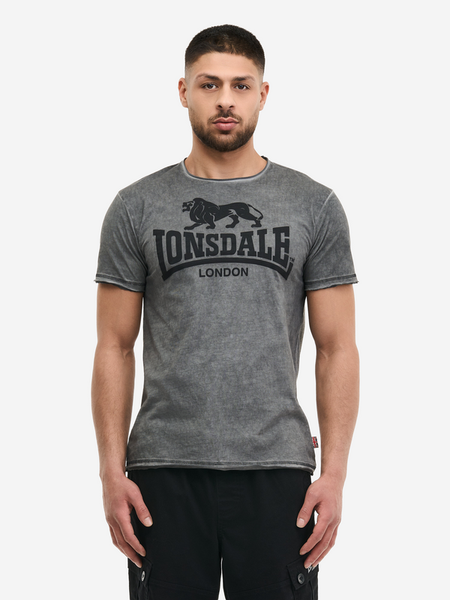 T-Shirt Manches courtes  de Lonsdale London - GAINFORD - S à 3XL - pour Homme - anthracite - Lonsdale London - View 2