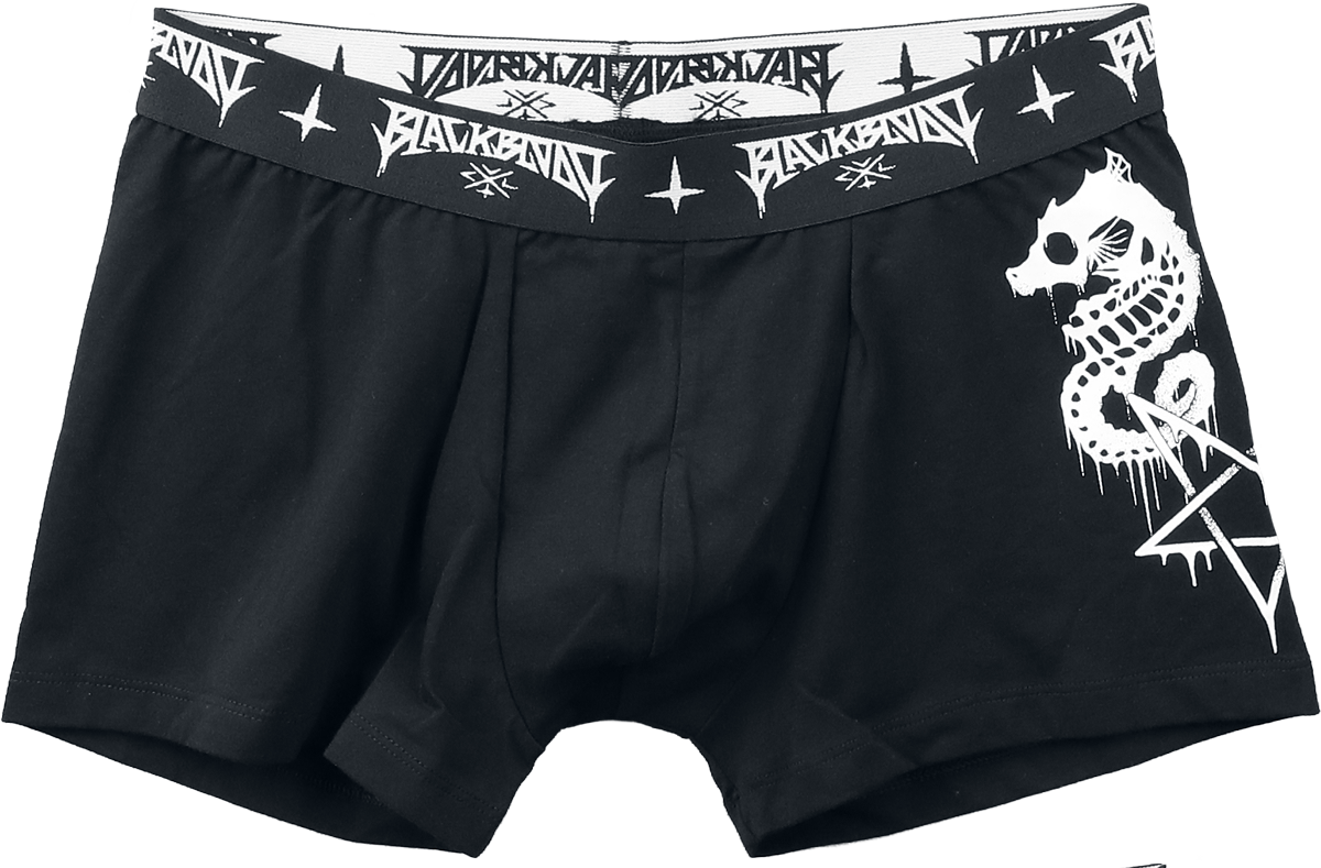 Boxer Gothic de Black Blood by Gothicana - Sirens - S à XXL - pour Homme - noir - Black Blood by Gothicana - View 2