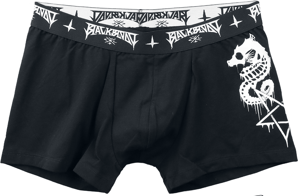 Boxer Gothic de Black Blood by Gothicana - Sirens - S à XXL - pour Homme - noir - Black Blood by Gothicana - View 2